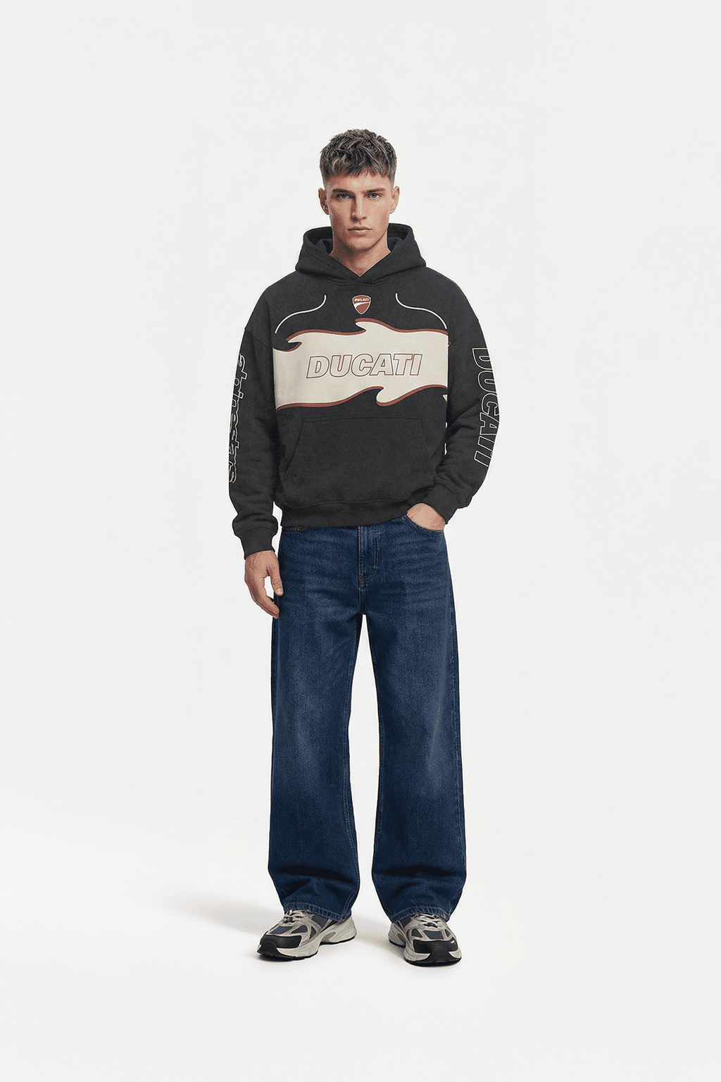 Ducati "Nitro" Racing Oversized Hoodie - Alpinestars Edition J4R