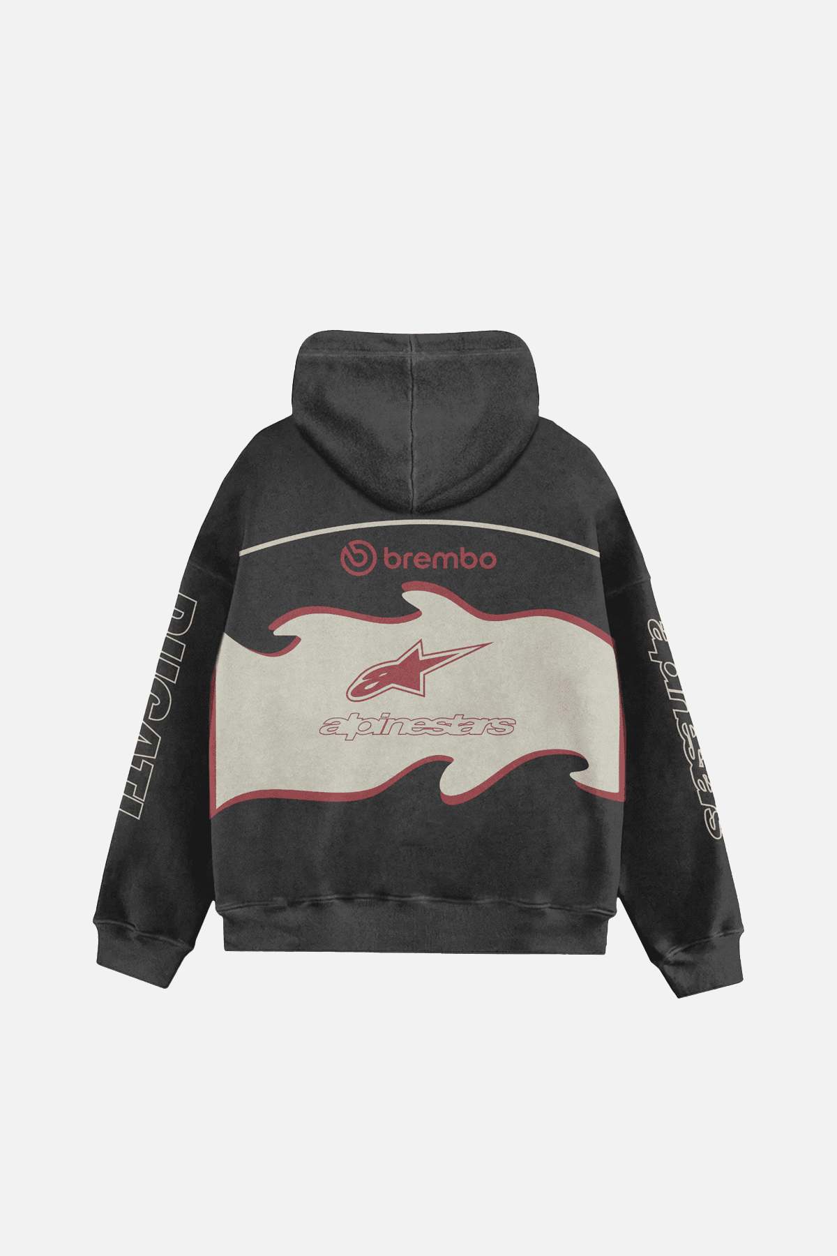 Ducati "Nitro" Racing Oversized Hoodie - Alpinestars Edition J4R