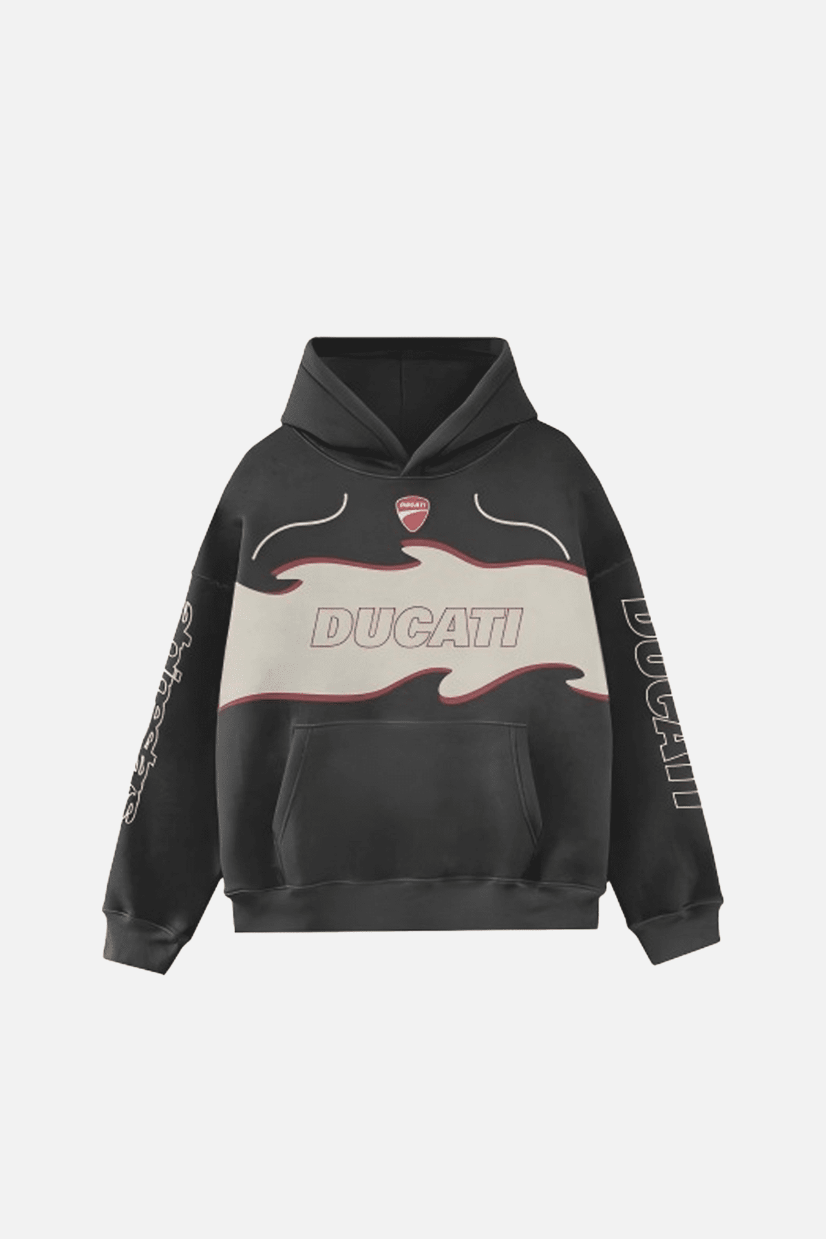 Ducati "Nitro" Racing Oversized Hoodie - Alpinestars Edition J4R