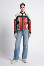 Ducati Vintage Leather Bomber Jacket J4R