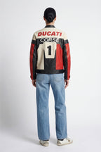 Ducati Vintage Leather Bomber Jacket J4R