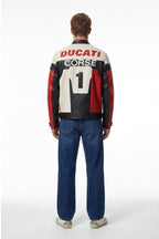 Ducati Vintage Leather Bomber Jacket J4R