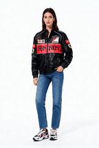 Ferrari F1 Vintage Leather Jacket - Red Edition Jackets4racing