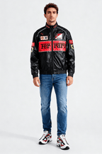 Ferrari F1 Vintage Leather Jacket - Red Edition Jackets4racing