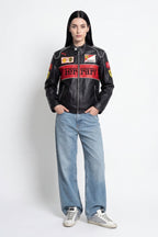 Ferrari F1 Vintage Leather Jacket - Special Edition Jackets4racing