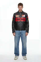 Ferrari F1 Vintage Leather Jacket - Special Edition Jackets4racing