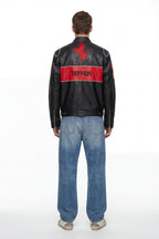 Ferrari F1 Vintage Leather Jacket - Special Edition Jackets4racing