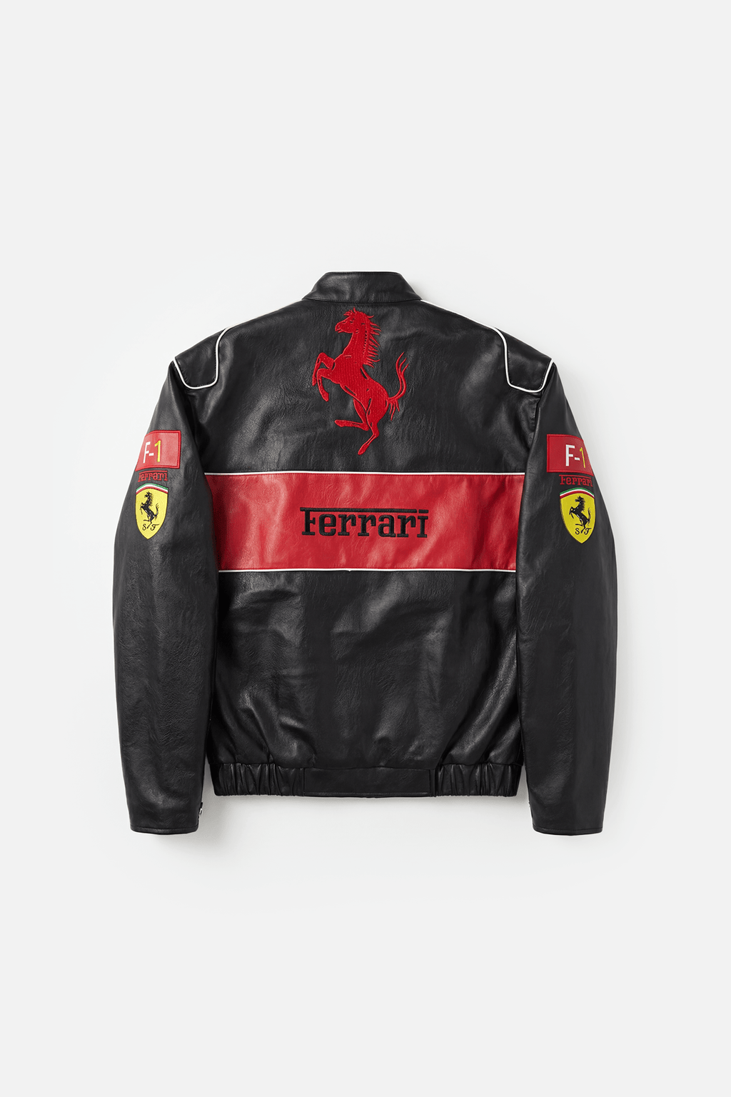 Ferrari F1 Vintage Leather Jacket - Special Edition Jackets4racing