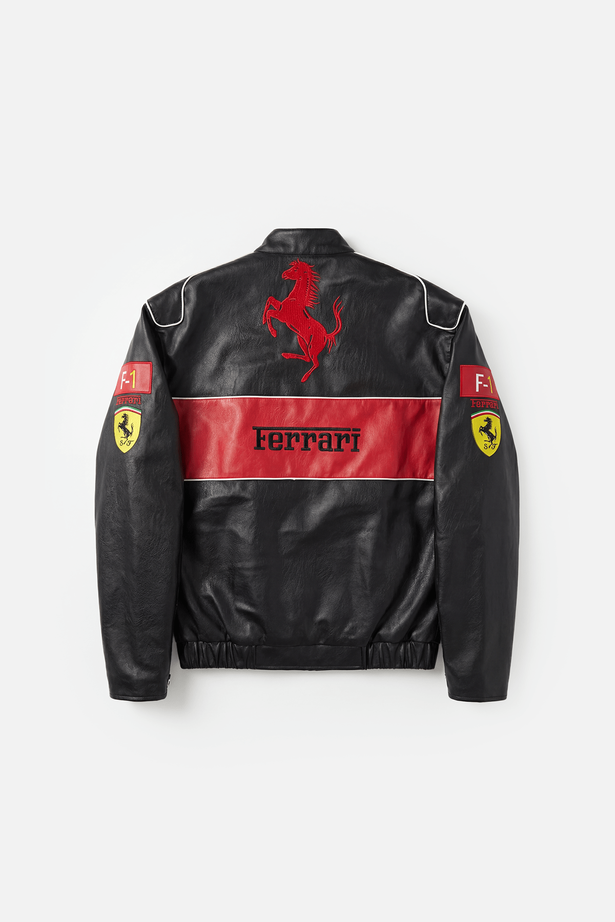 Ferrari F1 Vintage Leather Jacket - Special Edition Jackets4racing