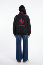 Ferrari F1 Vintage Racing Jacket - Black ZipCover Edition Poky Development