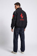 Ferrari F1 Vintage Racing Jacket - Black ZipCover Edition Poky Development