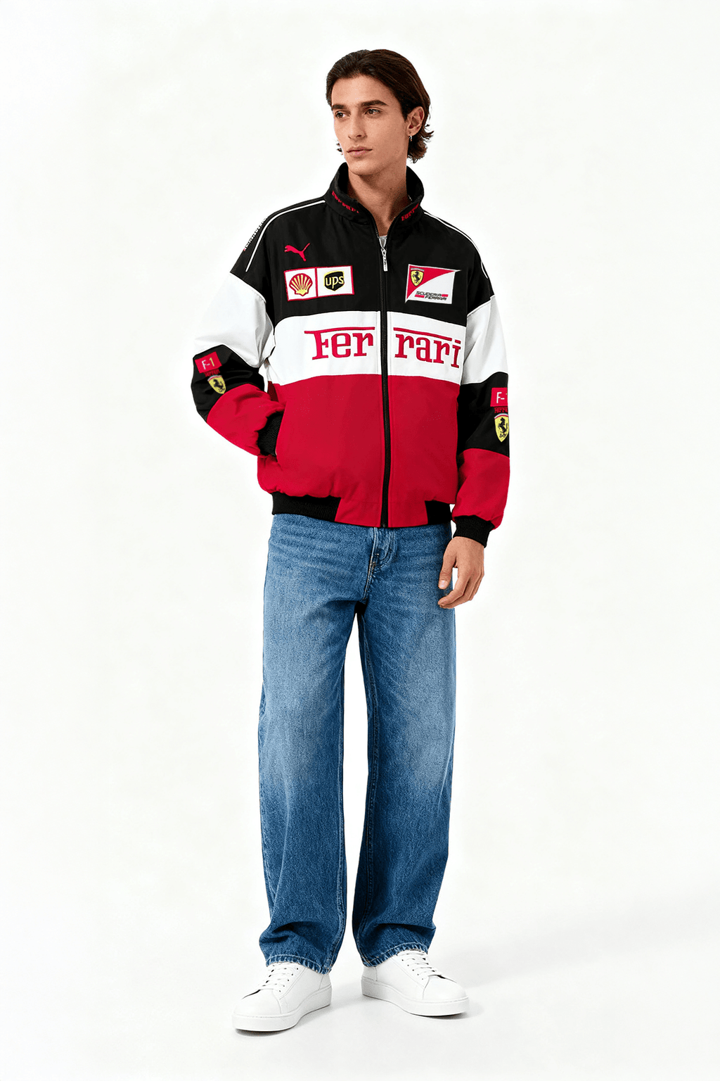 Ferrari F1 Vintage Racing Jacket - Classic Edition Poky Development
