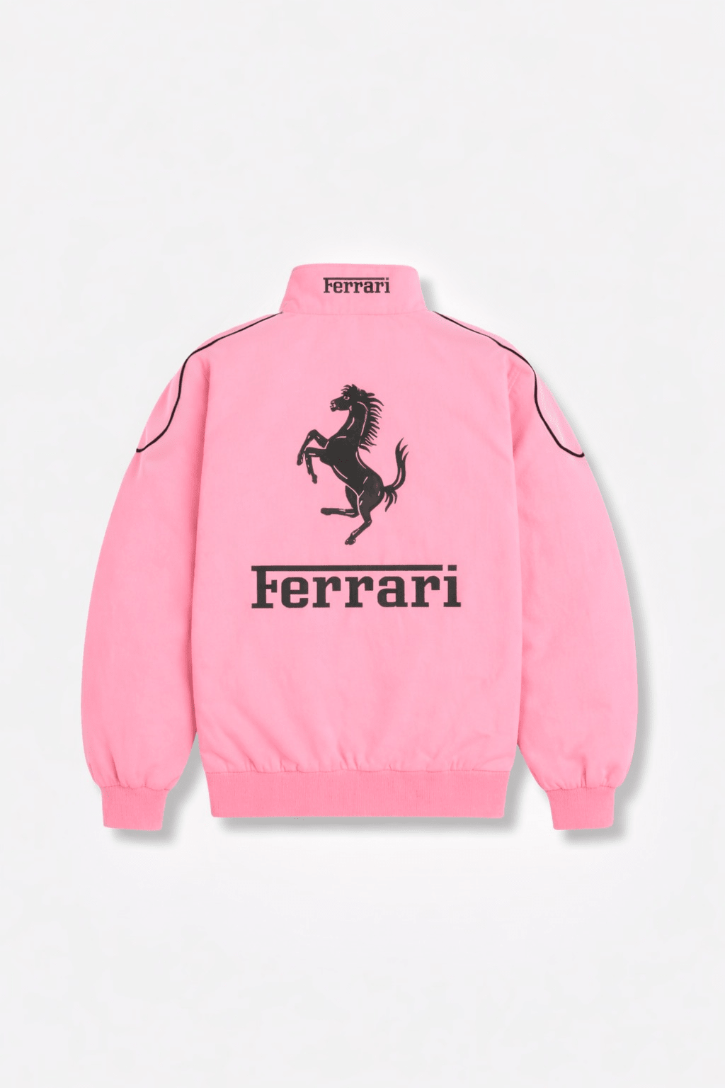 Ferrari F1 Vintage Racing Jacket - Pink Cotton Edition J4R