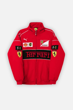 Ferrari F1 Vintage Racing Jacket - Red Edition Poky Development
