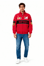 Ferrari F1 Vintage Racing Jacket - Red Edition Poky Development