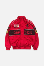 Ferrari F1 Vintage Racing Jacket - Red ZipCover Edition Poky Development