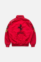 Ferrari F1 Vintage Racing Jacket - Red ZipCover Edition Poky Development