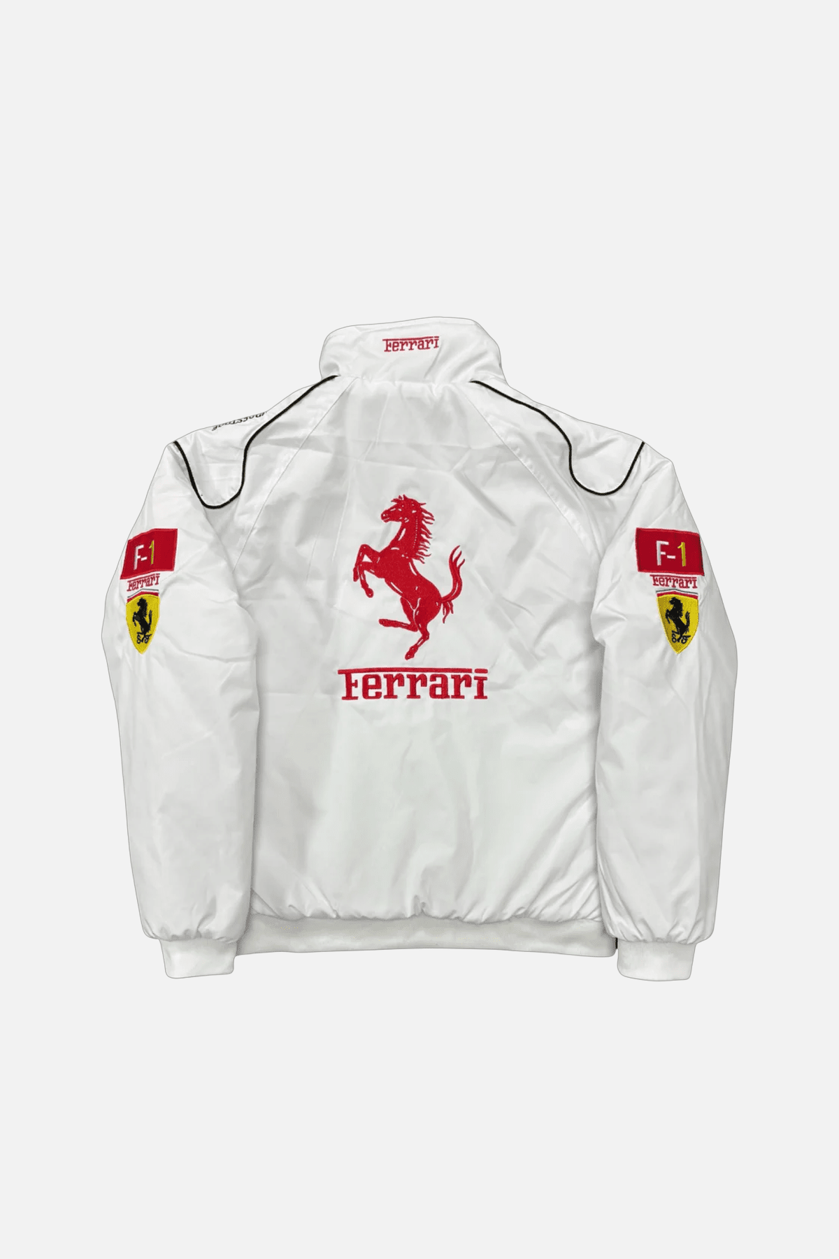 Ferrari F1 Vintage Racing Jacket - White Edition J4R