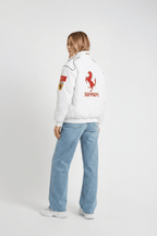 Ferrari F1 Vintage Racing Jacket - White Edition J4R