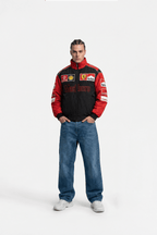 Ferrari F1 Vintage Racing Jacket - White & Red Edition J4R
