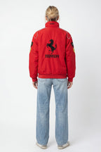 Ferrari F1 Vintage Racing Jacket - White ZipCover Edition Poky Development