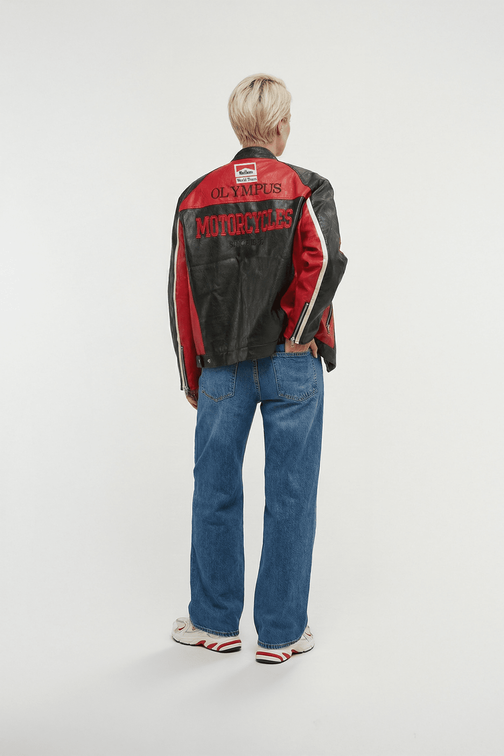 Ferrari F1 Vintage Racing Leather Jacket - Olympus Edition J4R