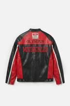 Ferrari F1 Vintage Racing Leather Jacket - Olympus Edition J4R
