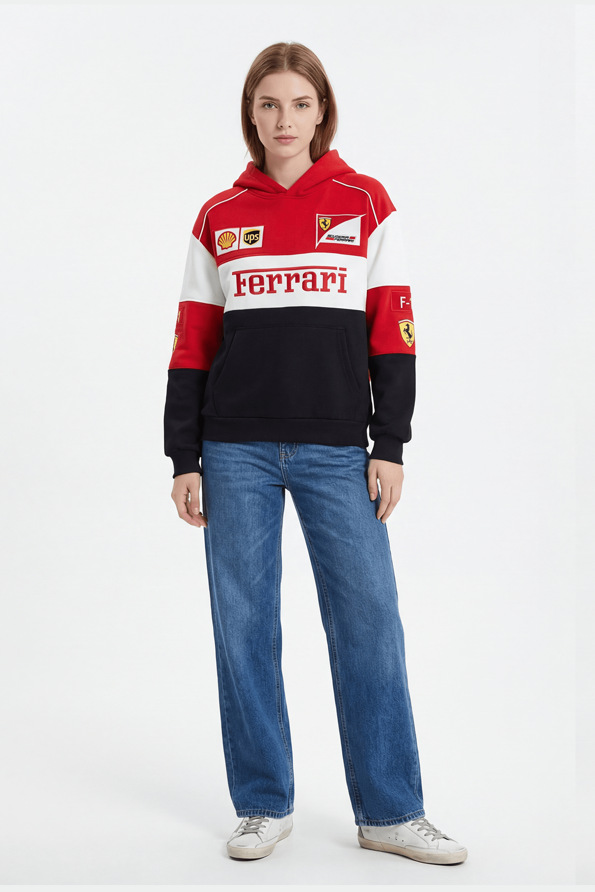 Ferrari Racing Heritage Oversized Hoodie J4R