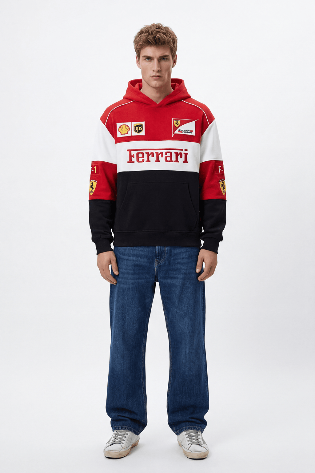 Ferrari Racing Heritage Oversized Hoodie J4R