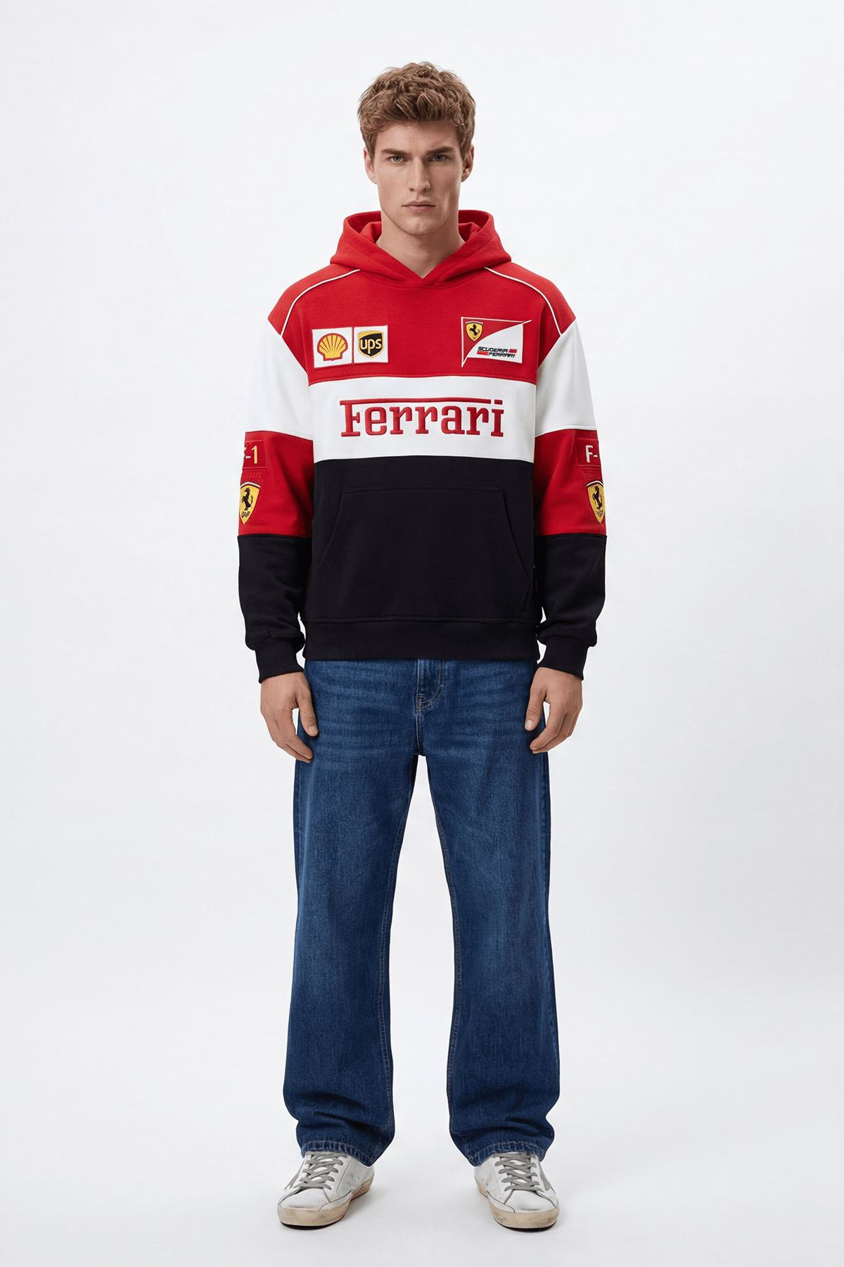 Ferrari Racing Heritage Oversized Hoodie J4R