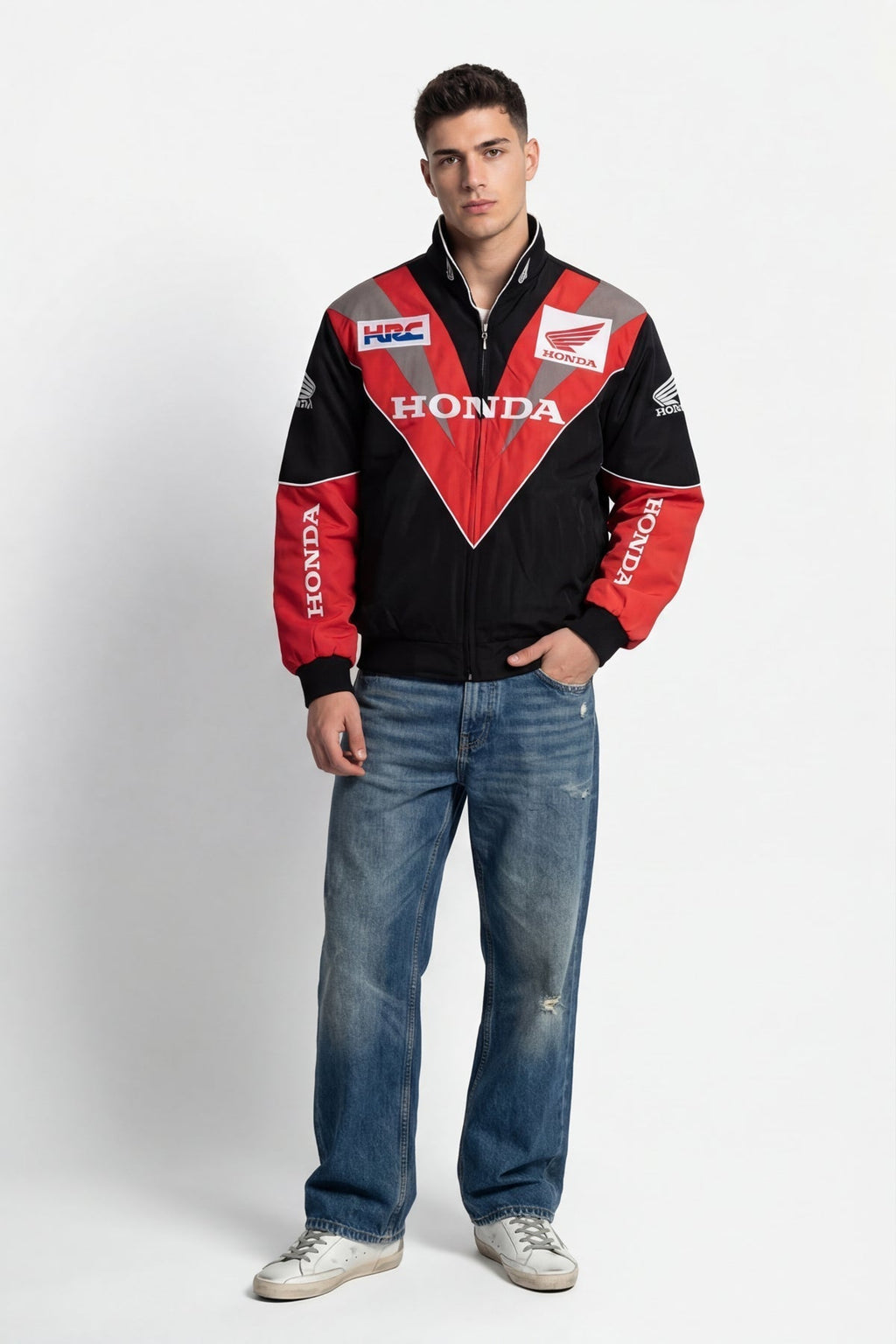 Honda & HRC Vintage Jacket Poky Development