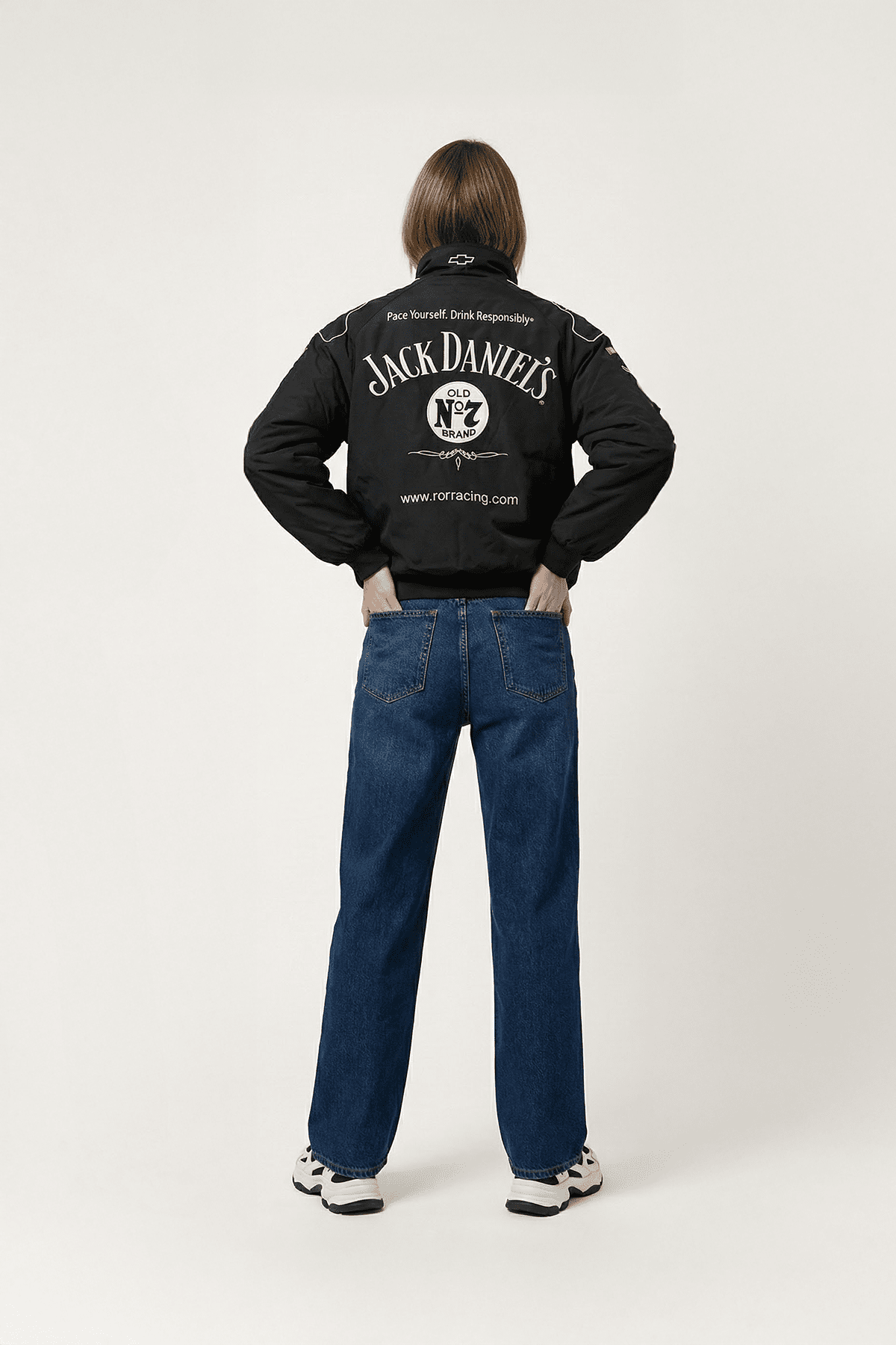 Jack Daniel's Racing Vintage Jacket - Black Edition J4R