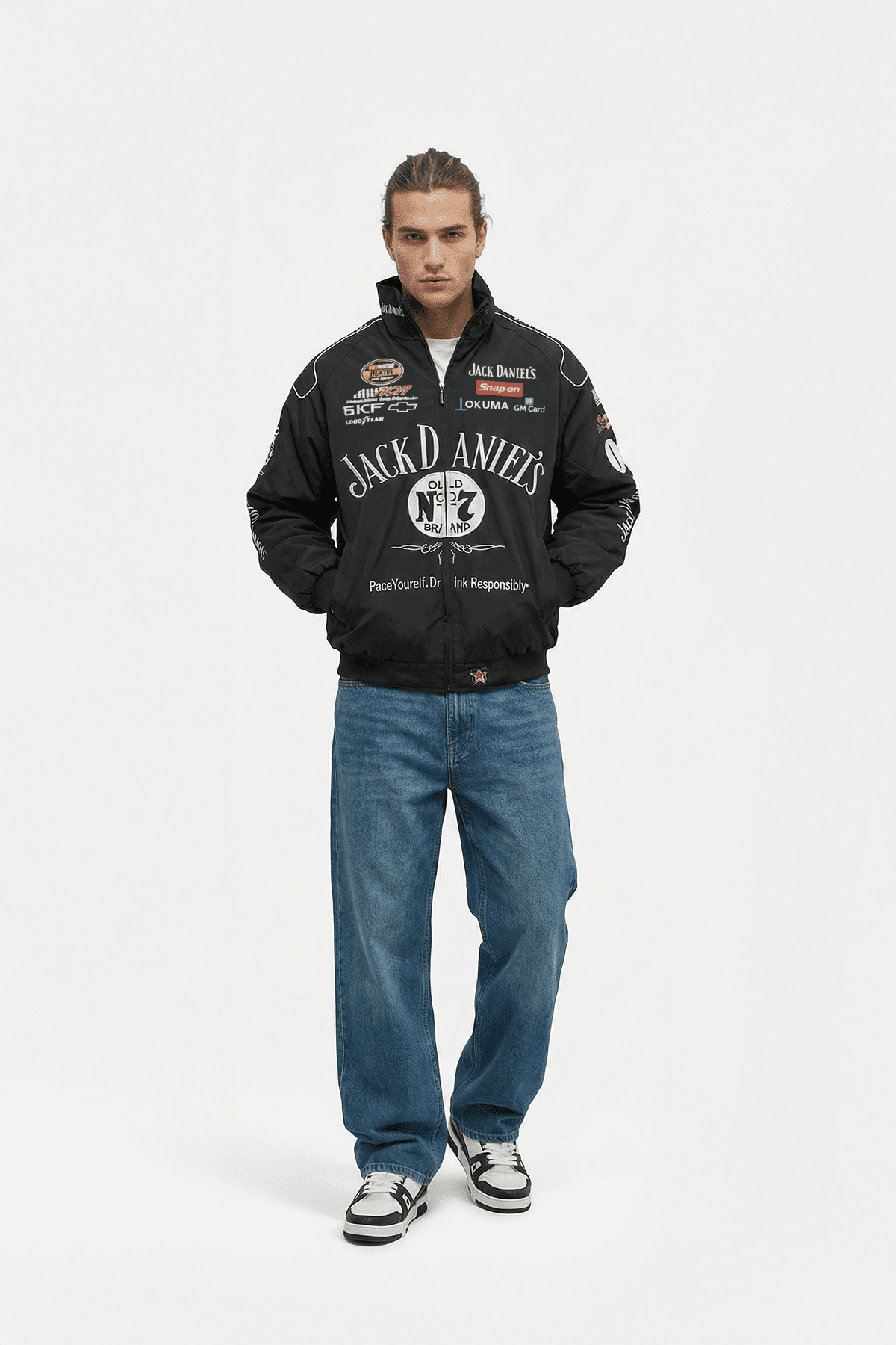 Jack Daniel's Racing Vintage Jacket - Black Edition J4R