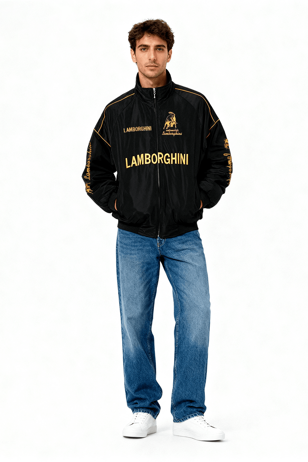 Lamborghini Vintage Racing Jacket Poky Development