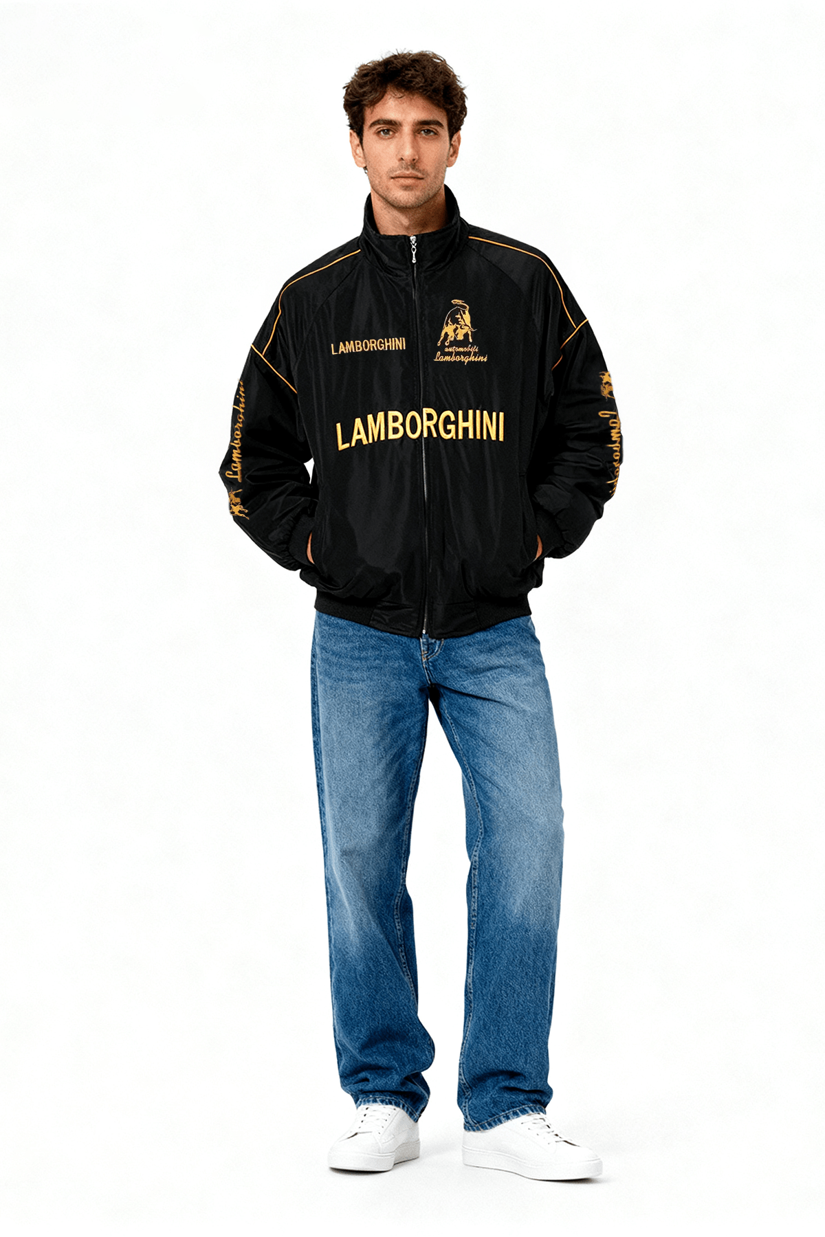Lamborghini Vintage Racing Jacket Poky Development