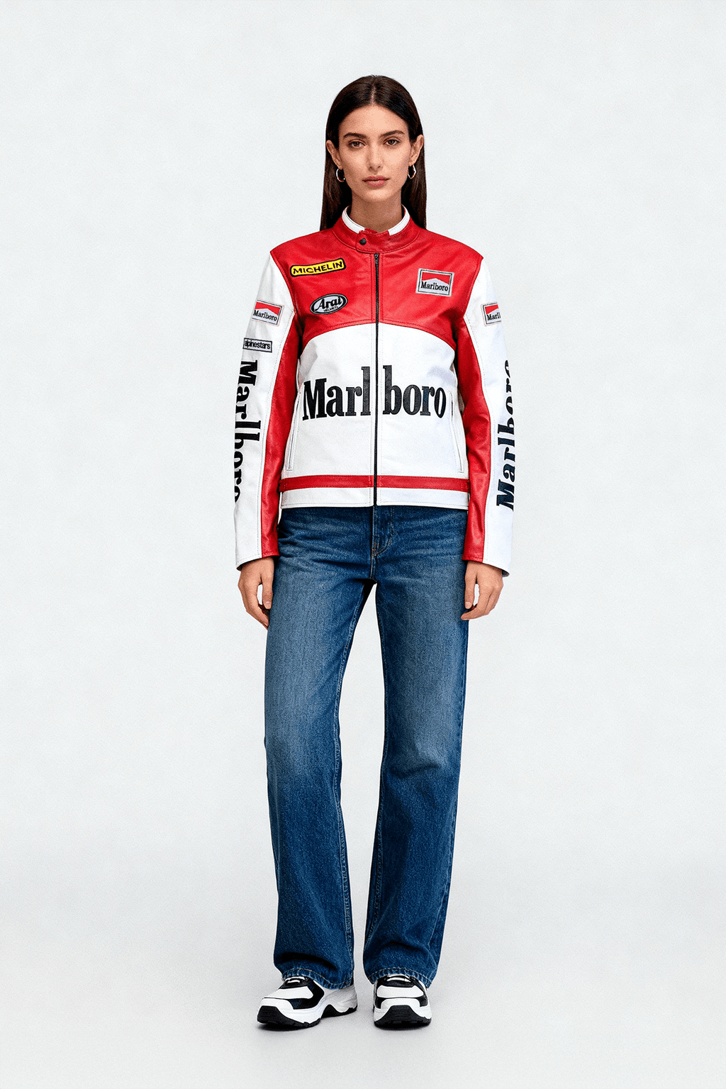 Marlboro Racing Leather Jacket - Classic Edition Poky Development