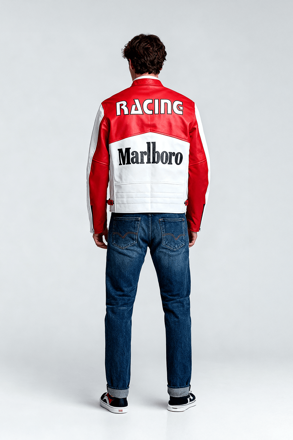 Marlboro Racing Leather Jacket - Classic Edition Poky Development