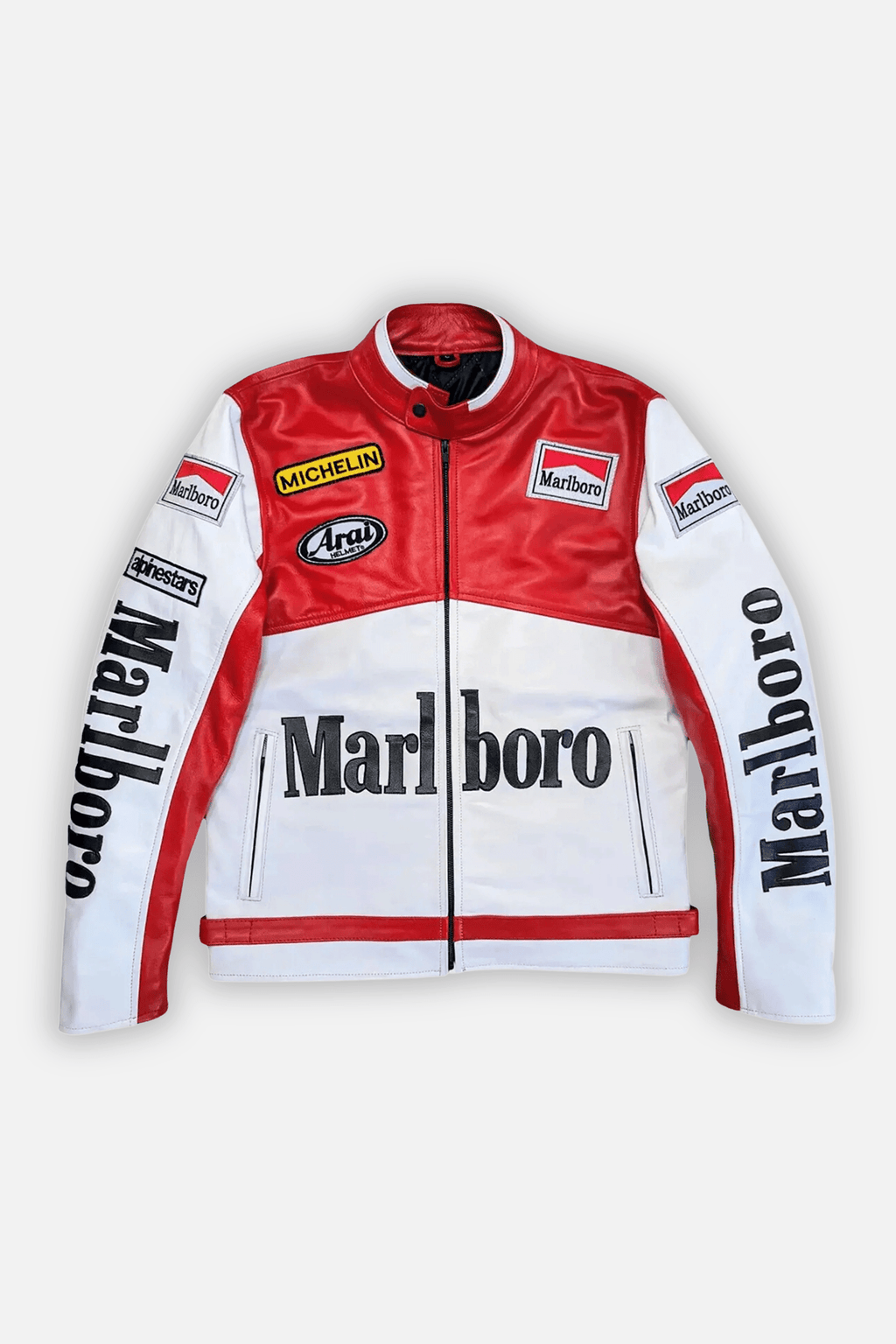Marlboro Racing Leather Jacket - Classic Edition Poky Development