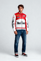 Marlboro Racing Leather Jacket - Classic Edition Poky Development