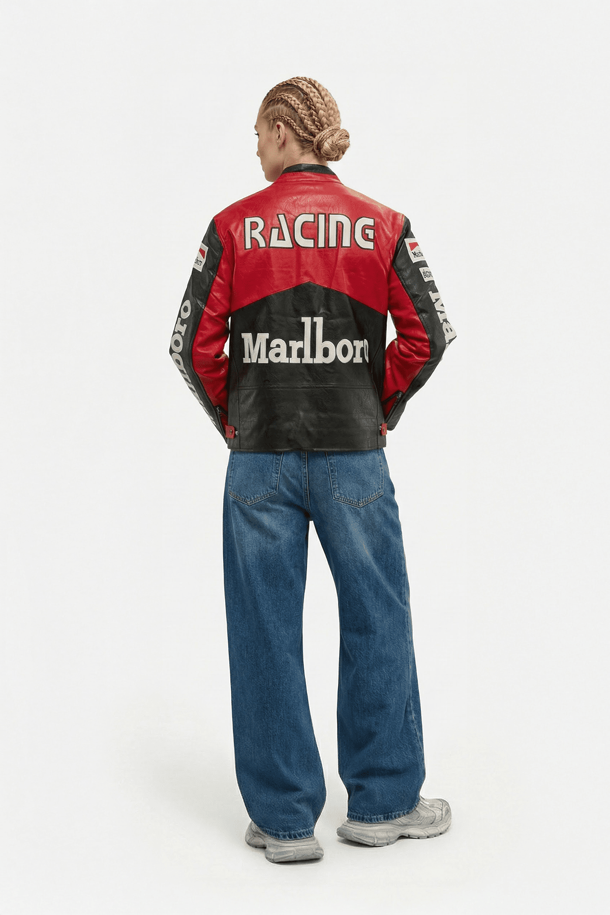 Marlboro Vintage Racing Leather Jacket - Classic Edition J4R