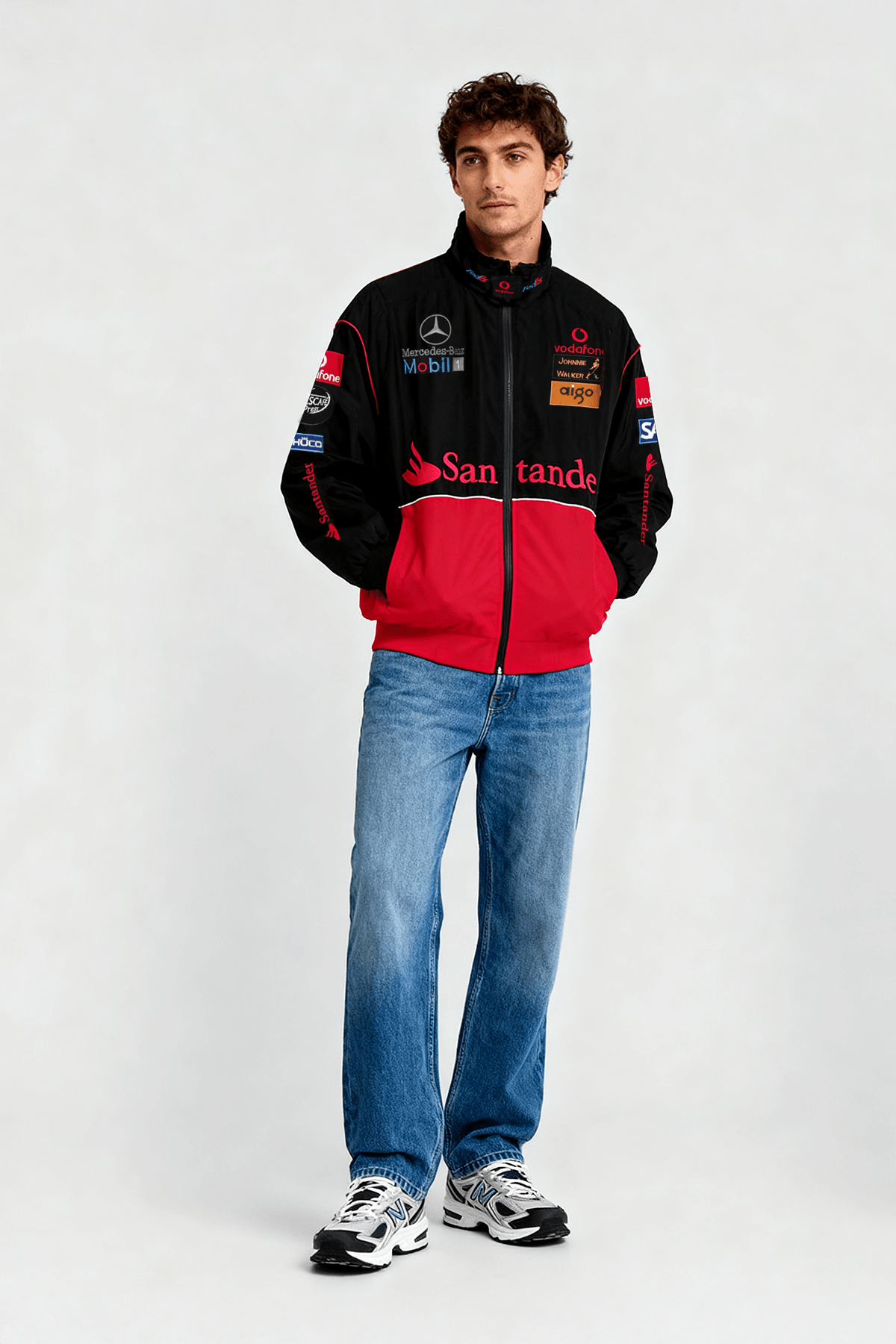 McLaren x Mercedes-Benz Vintage Jacket - Red Edition Poky Development