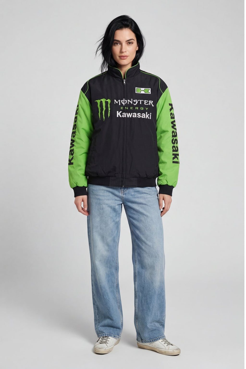 Monster Kawasaki Vintage Jacket Poky Development