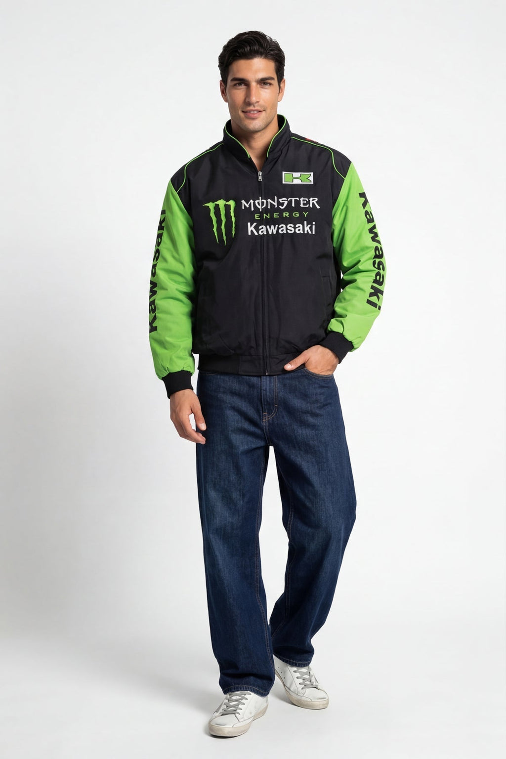 Monster Kawasaki Vintage Jacket Poky Development